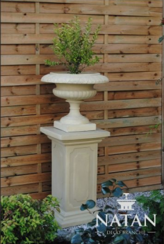 Säule Figur Skulptur Fguren Statue Säulen Design Garten Dekoration Terrasse Neu